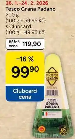 Tesco Tesco Grana Padano nabídka