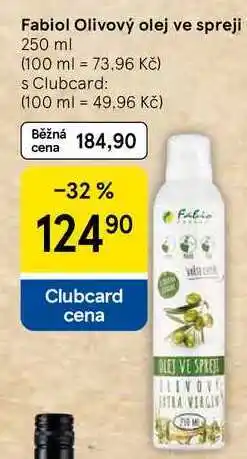 Tesco Fabiol Olivový olej ve spreji nabídka