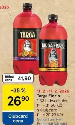Tesco Targa Florio, 1,33 l, dva druhy nabídka