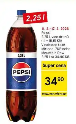 Tesco Pepsi nabídka