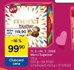 Tesco Merci Together nabídka