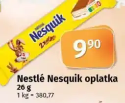 COOP TIP Nestlé Nesquik oplatka nabídka