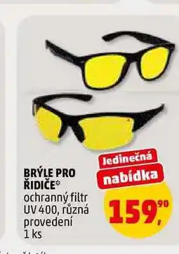 Penny Market BRÝLE PRO ŘIDIČE, 1 ks nabídka