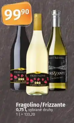 COOP TIP Fragolino/Frizzante nabídka