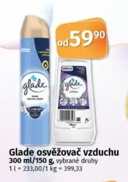 COOP TIP Glade osvěžovač vzduchu nabídka