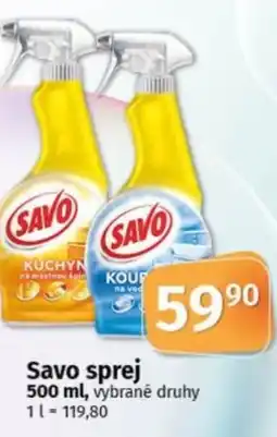 COOP TIP Savo sprej nabídka