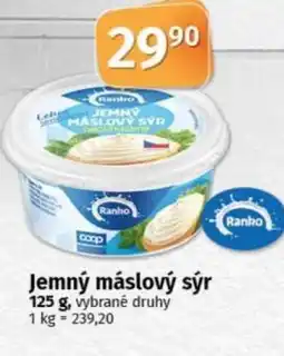 COOP TIP Ranko Jemný máslový sýr nabídka