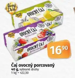 COOP TIP Čaj ovocný porcovaný nabídka