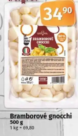 COOP TIP Bramborové gnocchi nabídka