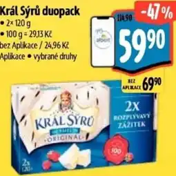 Albert Král Sýrů duopack nabídka