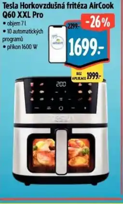 Albert Tesla Horkovzdušná fritéza AirCook Q60 XXL Pro nabídka