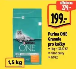 Albert Purina ONE Granule pro kočky nabídka