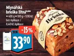 Albert Mlynářská brioška žitná nabídka