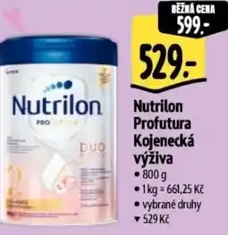 Albert Nutrilon Profutura Kojenecká výživa nabídka