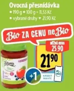 Albert Ovocná přesnídávka nabídka