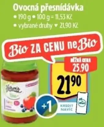 Albert Ovocná přesnídávka nabídka