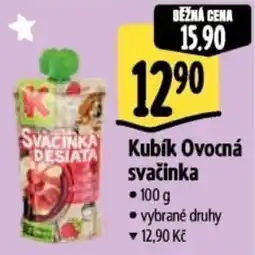 Albert Kubík Ovocná svačinka nabídka