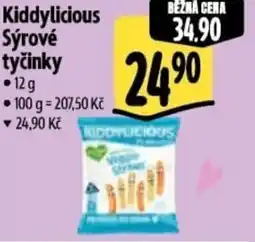 Albert Kiddylicious Sýrové tyčinky nabídka