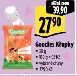 Albert Goodies Křupky nabídka