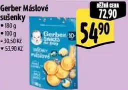Albert Gerber Máslové sušenky nabídka