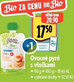 Albert Ovocné pyré s vločkami nabídka