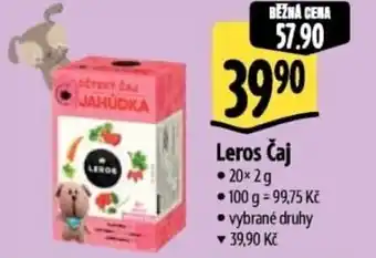 Albert Leros Čaj nabídka