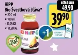 Albert HiPP Bio Švestková šťáva nabídka