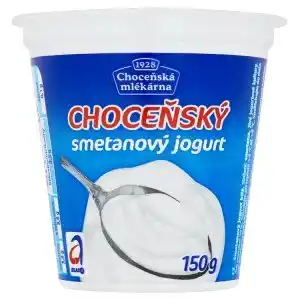 CBA Choceňská Mlékárna Choceňský smetanový jogurt bílý 150g nabídka