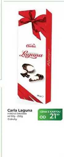 Tamda Foods Carla Laguna mléčná čokoláda od 50g-250g nabídka