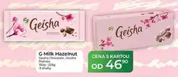 Tamda Foods G Milk Hazelnut Geisha Chocolate, Geisha Pralines 100g-228g nabídka