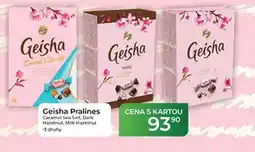 Tamda Foods Geisha Pralines Caramel Sea Salt, Dark Hazelnut Milk Hazelnut +3 druhy nabídka