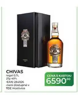 Tamda Foods CHIVAS regal 0,7L 25y 40% nabídka