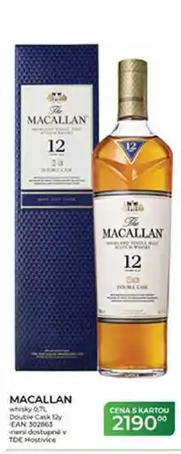 Tamda Foods MACALLAN whisky 0,7L Double Cask 12y nabídka