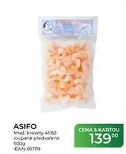 Tamda Foods ASIFO Mraz krevety 41/50 loupané předvařené nabídka