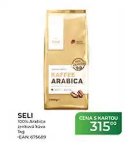 Tamda Foods SELI 100% Arabic zmková káva nabídka
