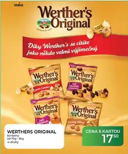 Tamda Foods WERTHERS ORIGINAL bonbóny od 70g-90g nabídka