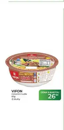 Tamda Foods VIFON instantní nudle nabídka