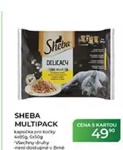 Tamda Foods SHEBA MULTIPACK kapsička pro kočky 4x59 nabídka