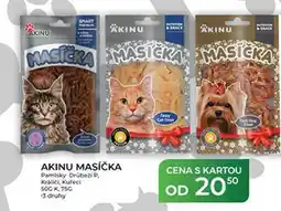 Tamda Foods AKINU MASÍČKA Pamlsky Drübezi P. Králič, Kureci SOG K nabídka