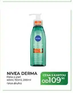 Tamda Foods NIVEA DERMA Pece o plet 40ml 150ml, 200ml nabídka