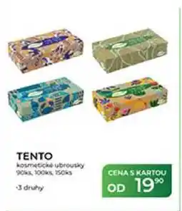 Tamda Foods TENTO kosmetické ubrousky 90ks, 100ks, 150ks nabídka