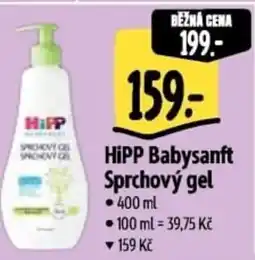 Albert HiPP Babysanft Sprchový gel nabídka
