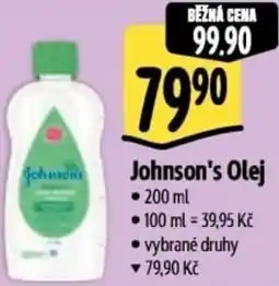 Albert Johnson's Olej nabídka