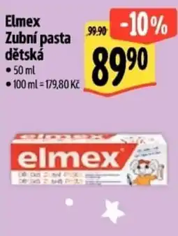 Albert Elmex Zubní pasta dětská nabídka