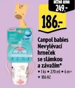 Albert Canpol babies Nevylévací hrneček se slámkou a závažím nabídka
