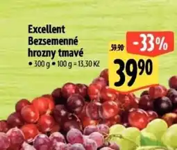 Albert Excellent Bezsemenné hrozny tmavé nabídka