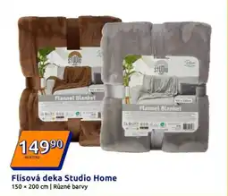 Action STUDIO HOME Flísová deka nabídka