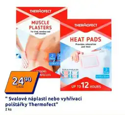 Action THERMOFECT Svalové náplasti nebo vyhřívací polštářky nabídka
