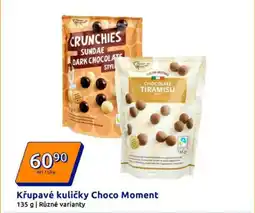 Action CHOCO MOMENT Křupavé kuličky nabídka