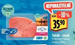 Albert Tuňák - steak nabídka